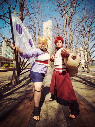 gaara of sand. Temari and Gaara, the Sand