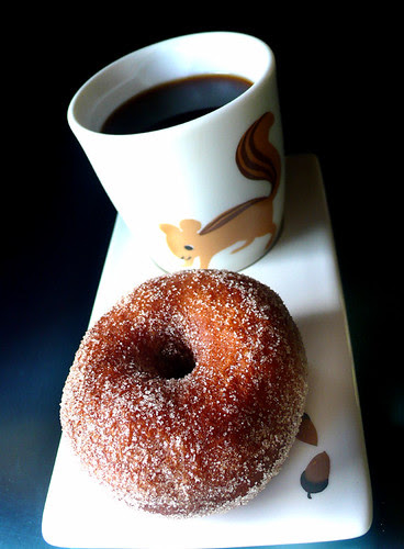 cinnamon vanilla sugar honey brioche doughnut