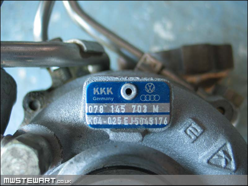 OEM RS4 K04 Turbochargers
