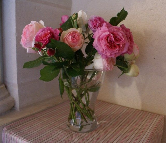 Bouquet De Roses Aux Petits Bonheurs De Sophie