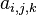 a_{i,j,k}
