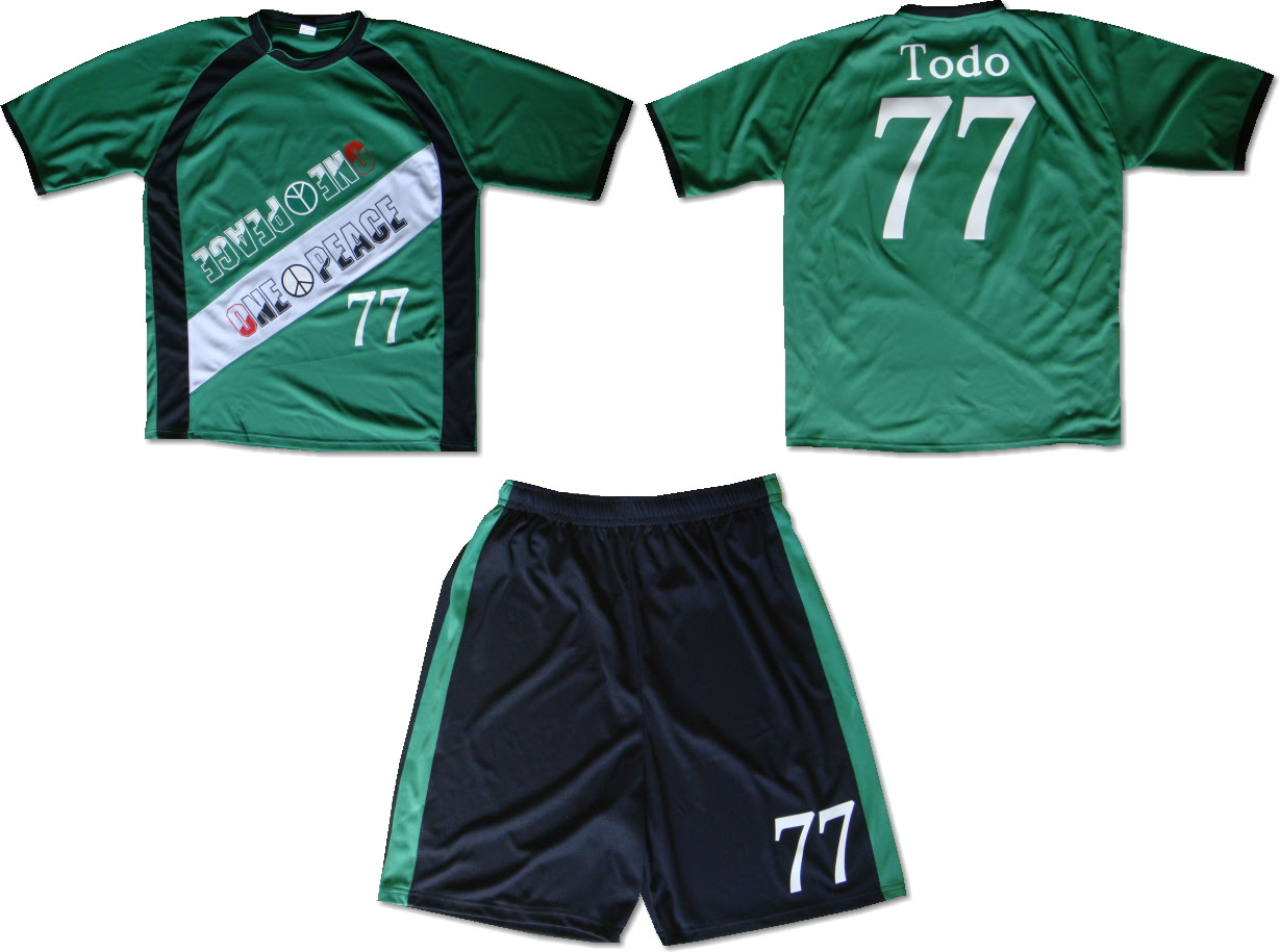 ホームとアウェーのサッカーユニフォーム作成ジュニアサイズも有り Sample331