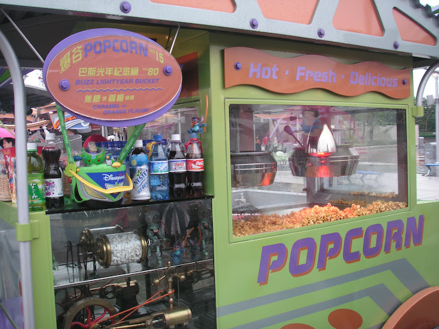 ポップコーンワゴン 香港ディズニーランド 香港ディズニーランドリゾート Disney Parks Info
