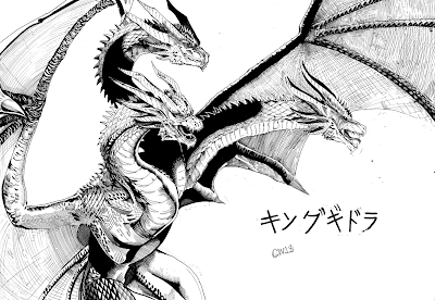 King Ghidorah Coloring Pages