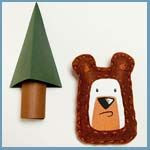 Grumpy Bear Brooch