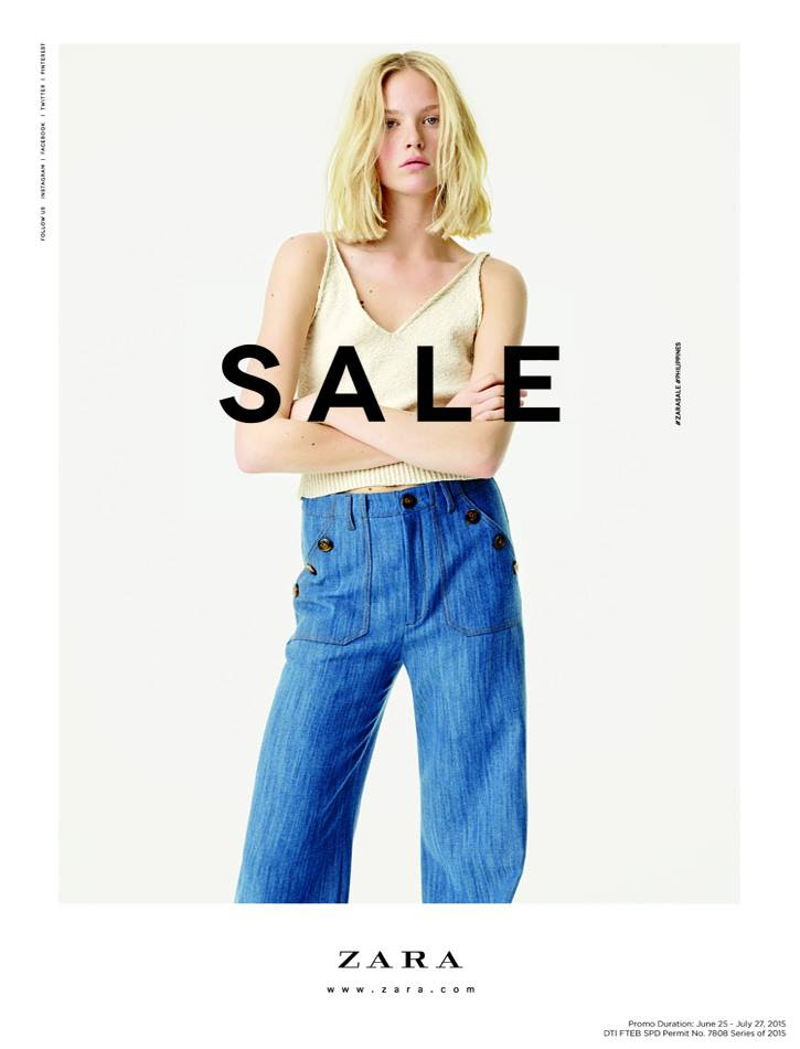 Zara End of Season Sale June - July 2015 | Manila On Sale