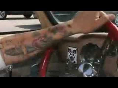 Slammed 65 Karmann Ghia Cruising to Pharcyde.