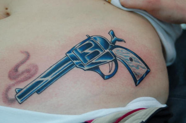 gun tattoos