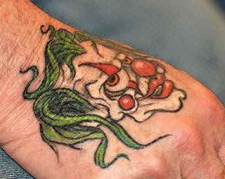 joker tattoos