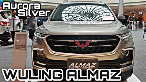 info warna abu abu aurora silver wuling almaz