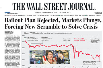 Image result for  first The Wall Street Journal" printed a real picture on its front page.
