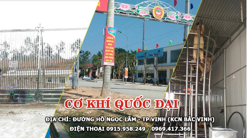 xưởng inox tại Nghệ An