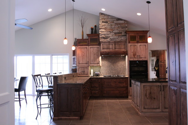Rustic Modern Kitchen Remodel - Rustic - Kitchen - other metro - by Jerilyn Horn - Building ...