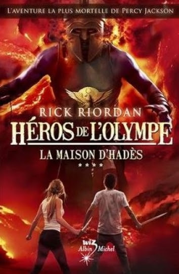 Couverture Héros de l'Olympe, tome 4 : La Maison d'Hadès