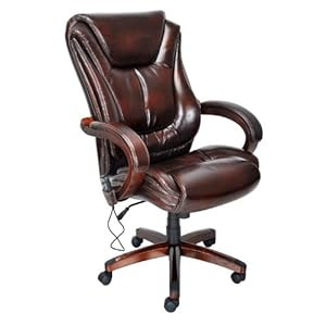 Amazon.com - Lane Executive Leather Office Chair with Padded 