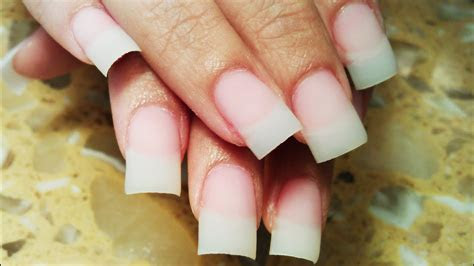 apply  close  stroke acrylic nails youtube