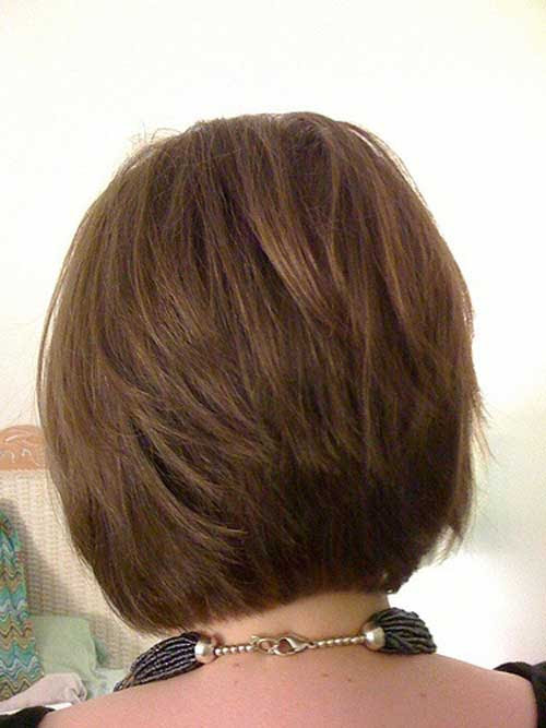 bob haircut rear view