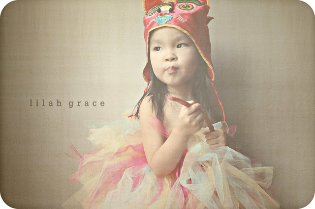 chinese tiger hat and tutu