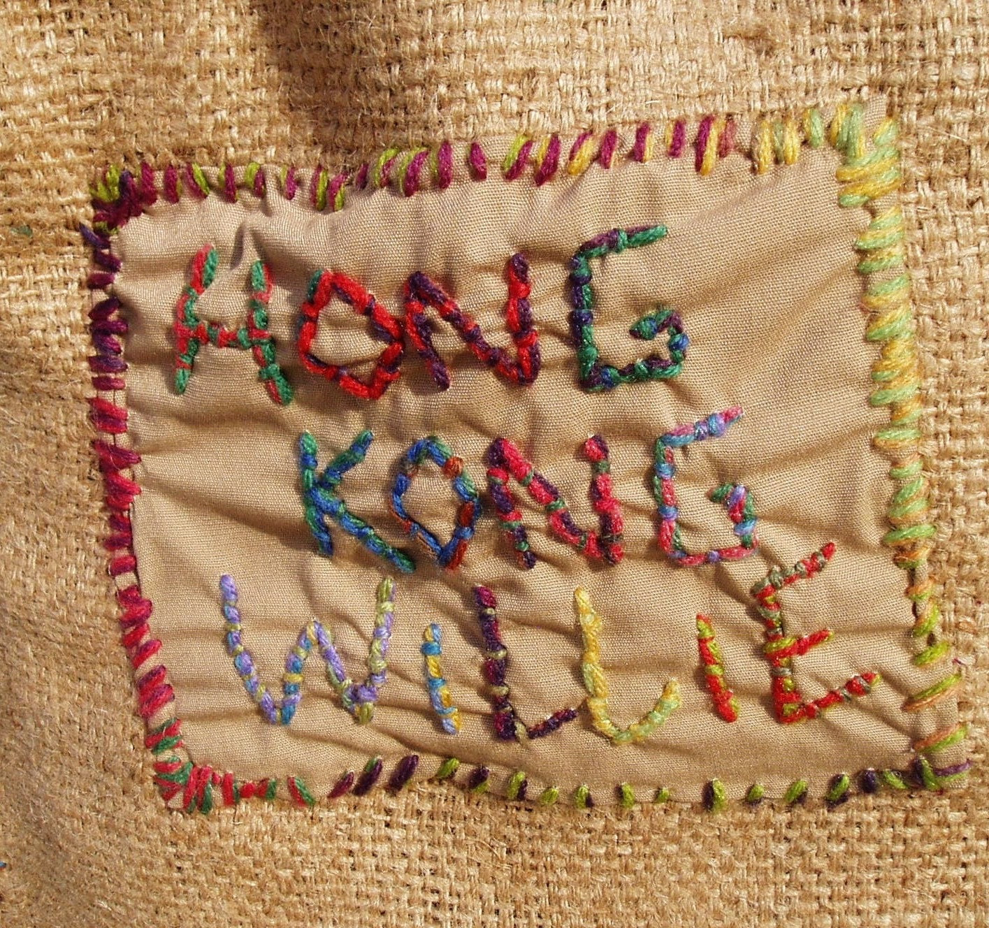 Hong Kong Willie Peace Bag - Hippie Bag -  FREE SHIPPING