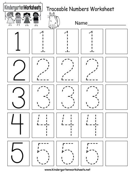  this is a numbers tracing worksheet for preschoolers or kindergarteners