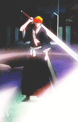 Gif Anime Bleach Ichigo Kurosaki Anime Gif Design Ner