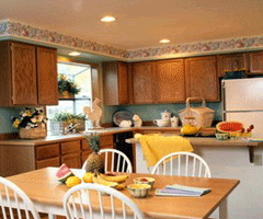 A good combination of kitchen colors