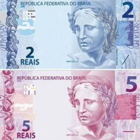 Novas cédulas de R$ 2 e R$ 5 começam a circular na segunda