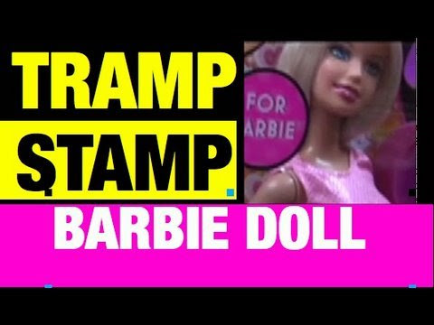 Totally Styling Tattoo Barbie Doll Tramp Stamp FAIL Toy Product Review by 