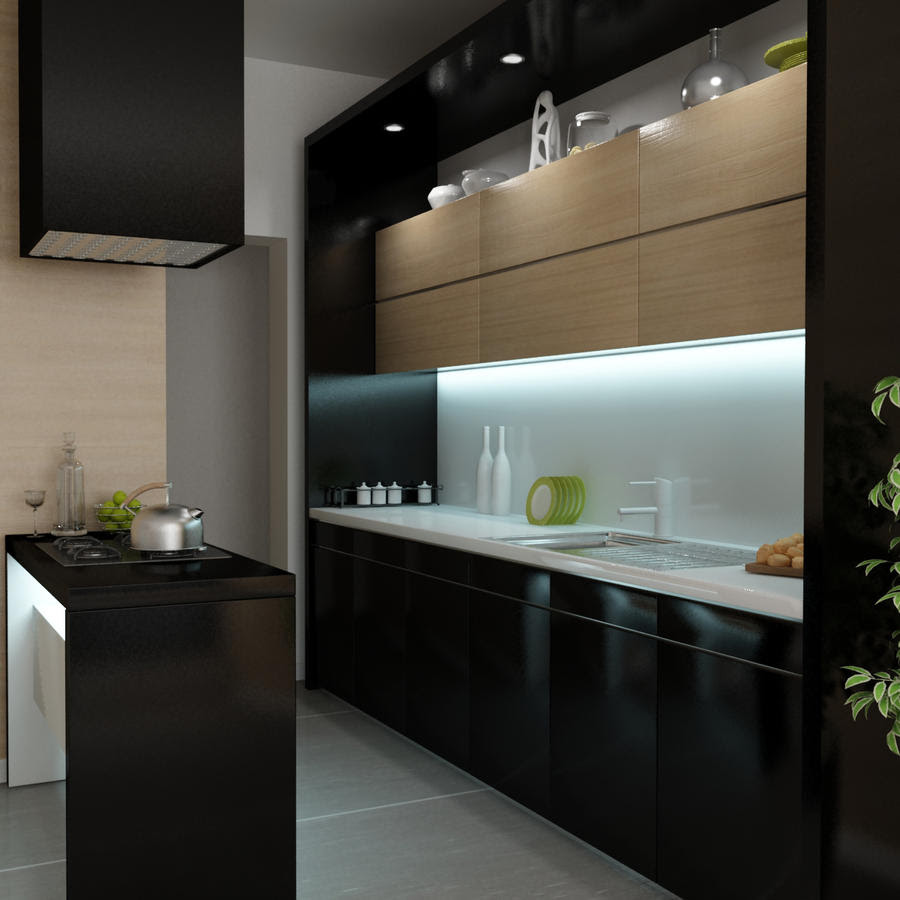 iSmall black kitcheni by pnn on DeviantArt iSmall black kitcheni by pnn on DeviantArt