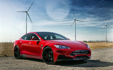 larte design tesla model  wallpaper hd car