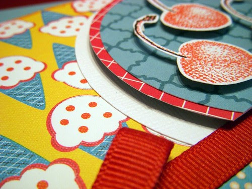 Happy Birthday Cherry Card close