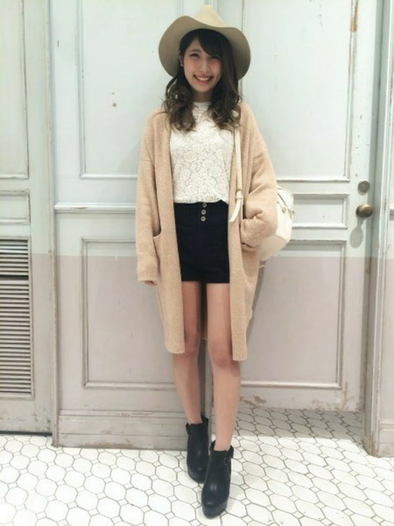 男の願望 可愛いと思う女子のショートパンツコーデを選ぶ 春 夏 秋 冬 レディース コーディネイト選んでみた