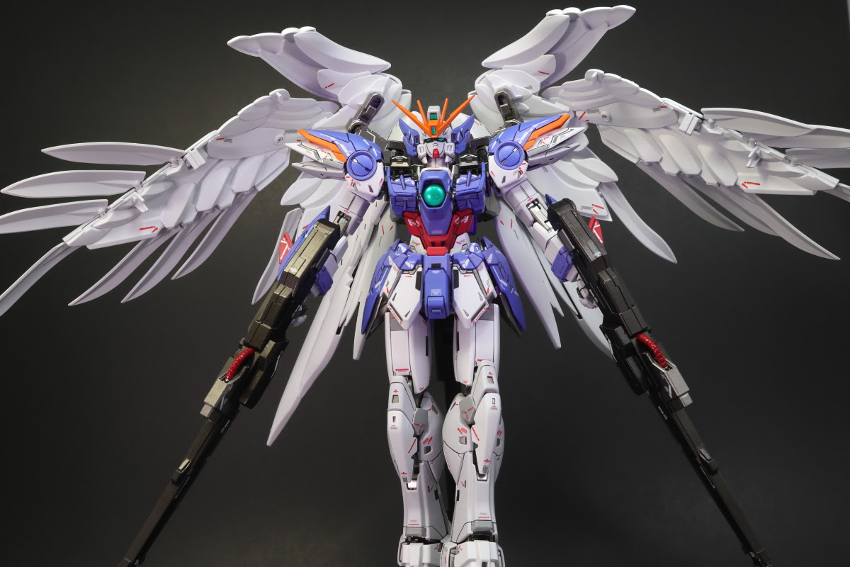 Mg ウイングガンダムゼロ Ew Ver Ka 1 100 改修塗装済み完成品 Mu Laファクトリー ガンプラ製作代行