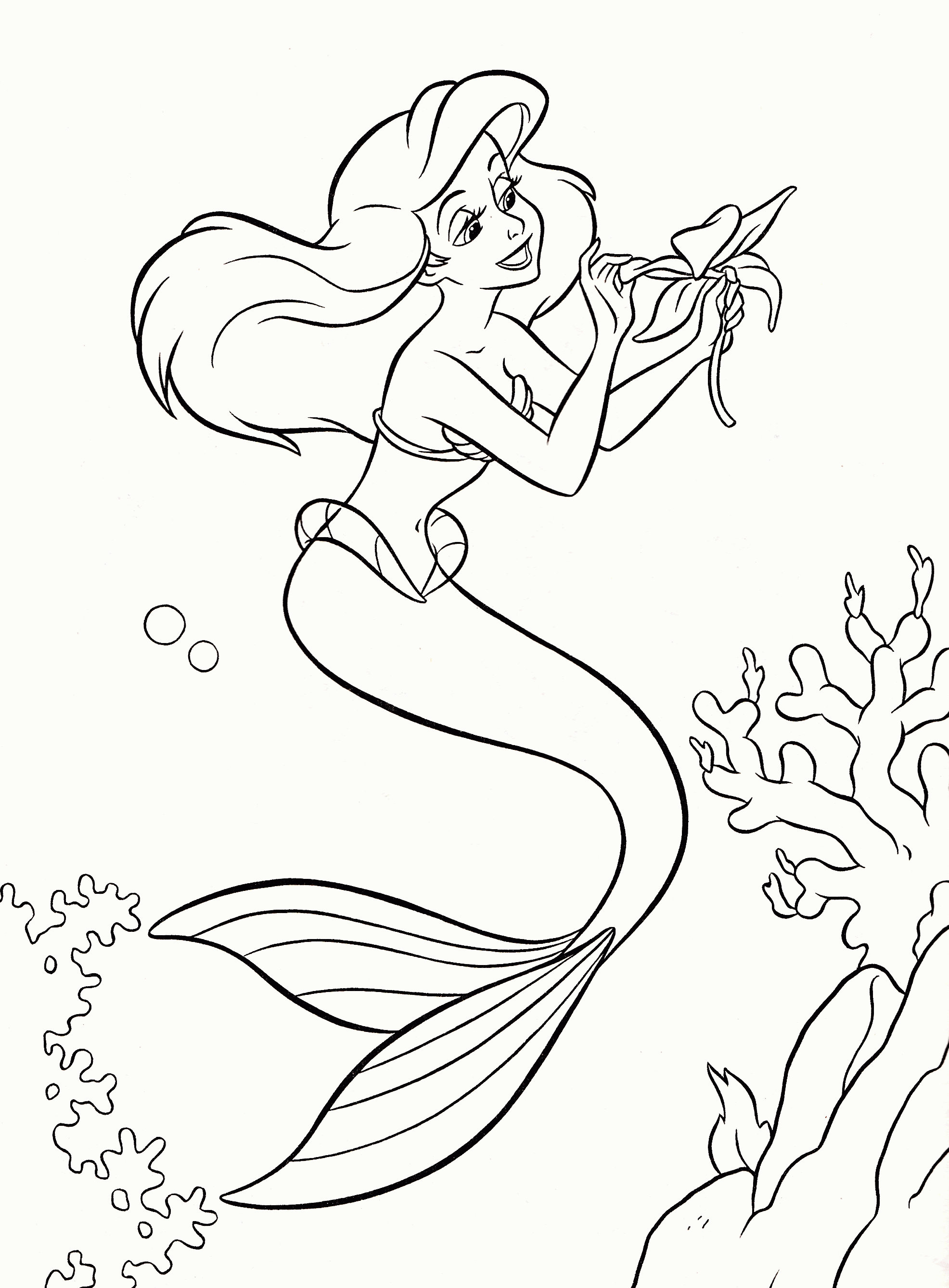 Free Coloring Pages For Disney Princesses, Download Free ...