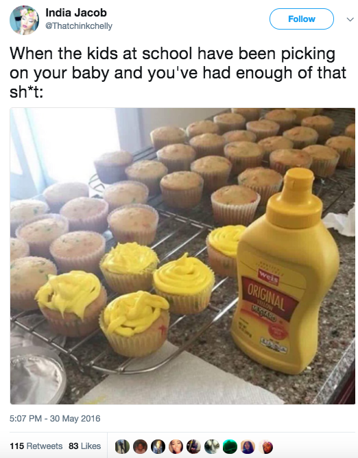 This protective AF mom: