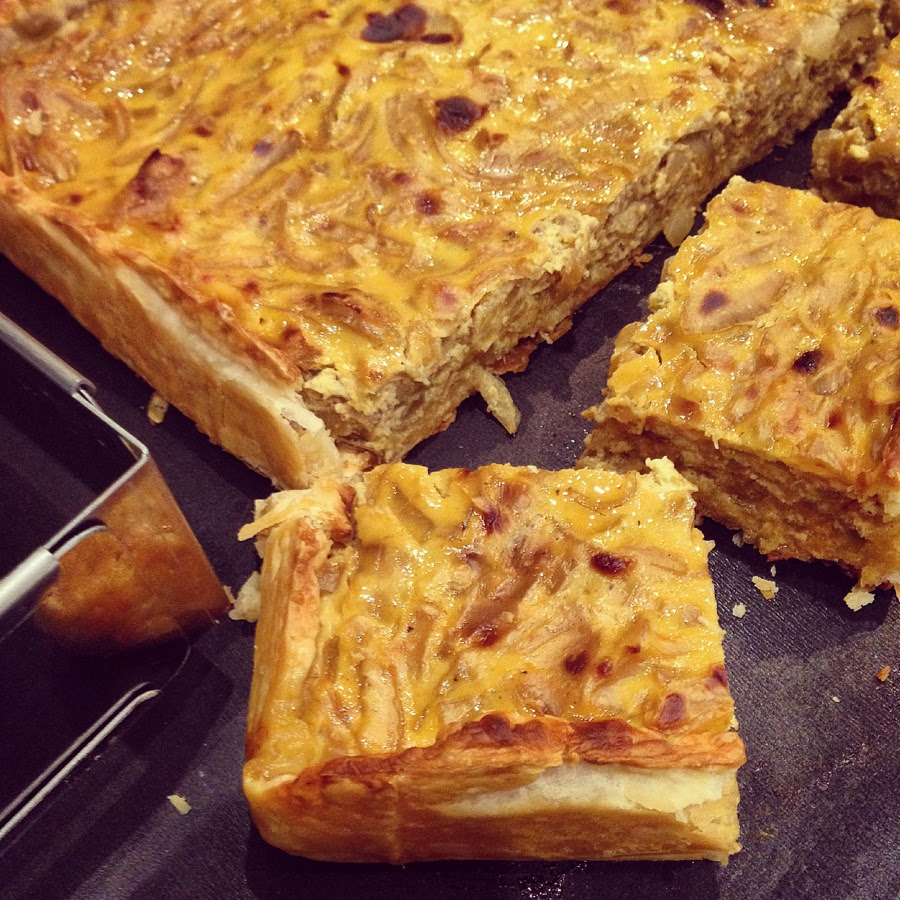 Tarte Aux Oignons Caramelises Papa En Cuisine