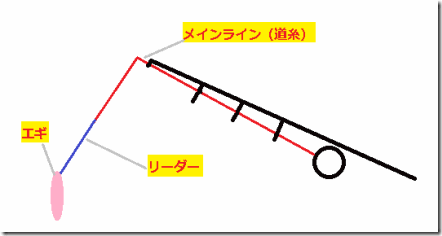 リーダーの選び方 エギング入門 アオリイカの釣り方と仕掛け
