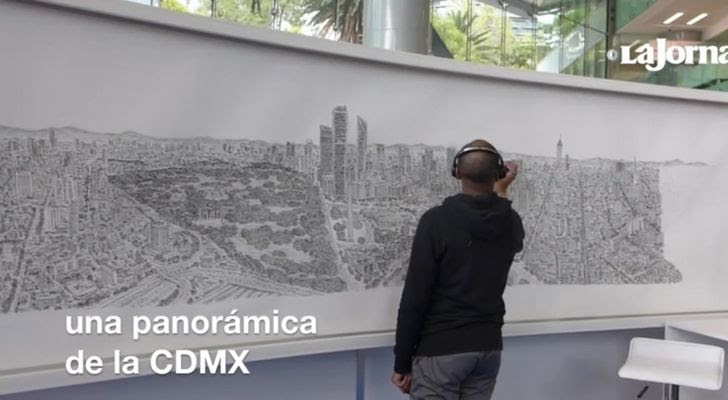 Wiltshire dibujando CDMX