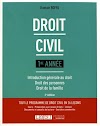 Livres populaires Droit civil 1re année : Introduction générale au
droit, droit des personnes, droit de la famille Conseil Livre
électronique complet