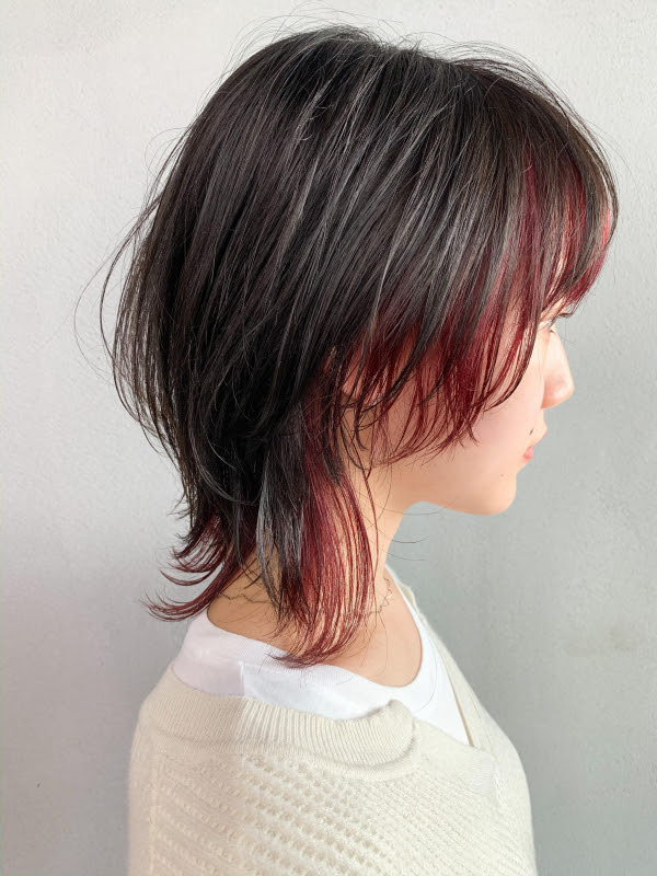ショートに似合うインナーカラー特集と人気のスタイルを紹介します 柏にある美容院 美容室 タグ オリジナルカラーで美髪目指せる