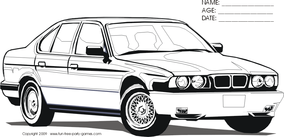 Ausmalbilder Autos Bmw Clip Art Library