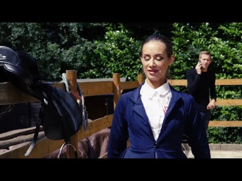 This young lady has a very bad boss and seems to like it