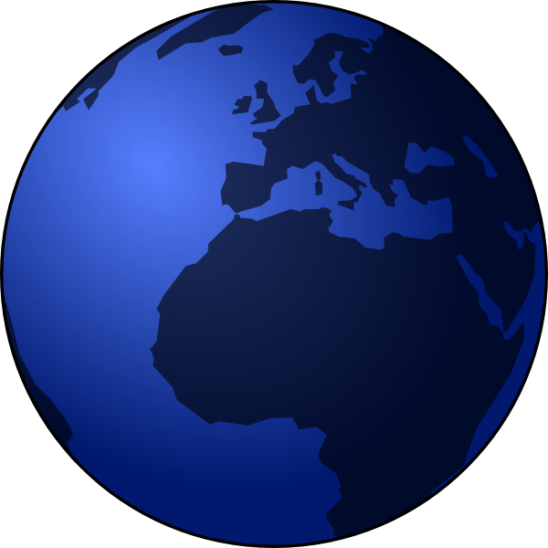 Download Globe Clip Art at Clker.com - vector clip art online ...