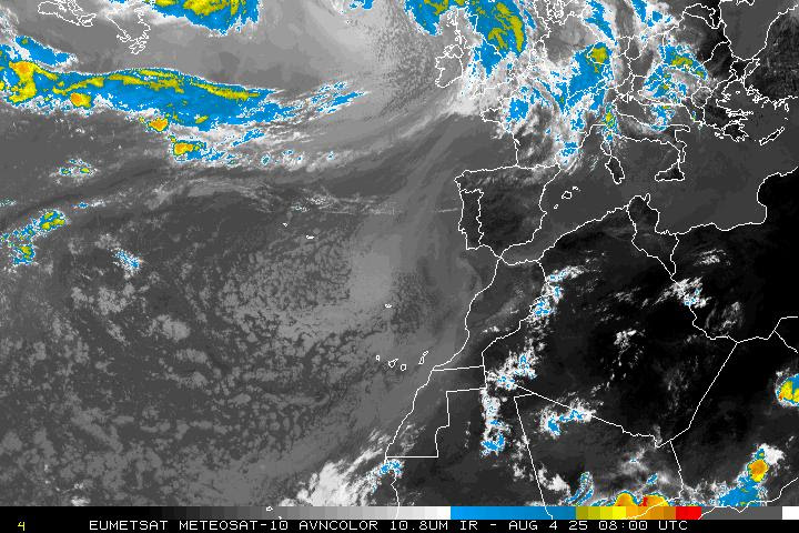 Radar lluvias Europa