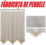 PERDELE CONFECTIONATE SCURTE CU BRIDE