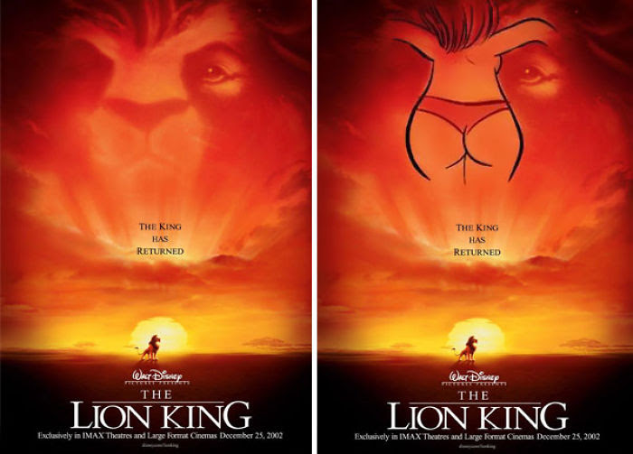 Lion’s Nose Looks Like Woman’s Back