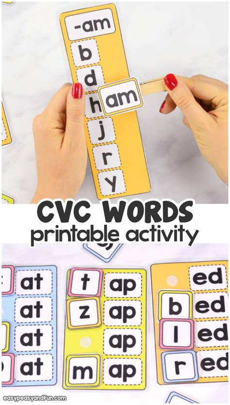  cvc words activity cvc word activities cvc words cvc words kindergarten