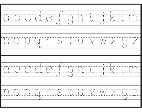  16 alphabet practice for kindergarten handwriting worksheets for