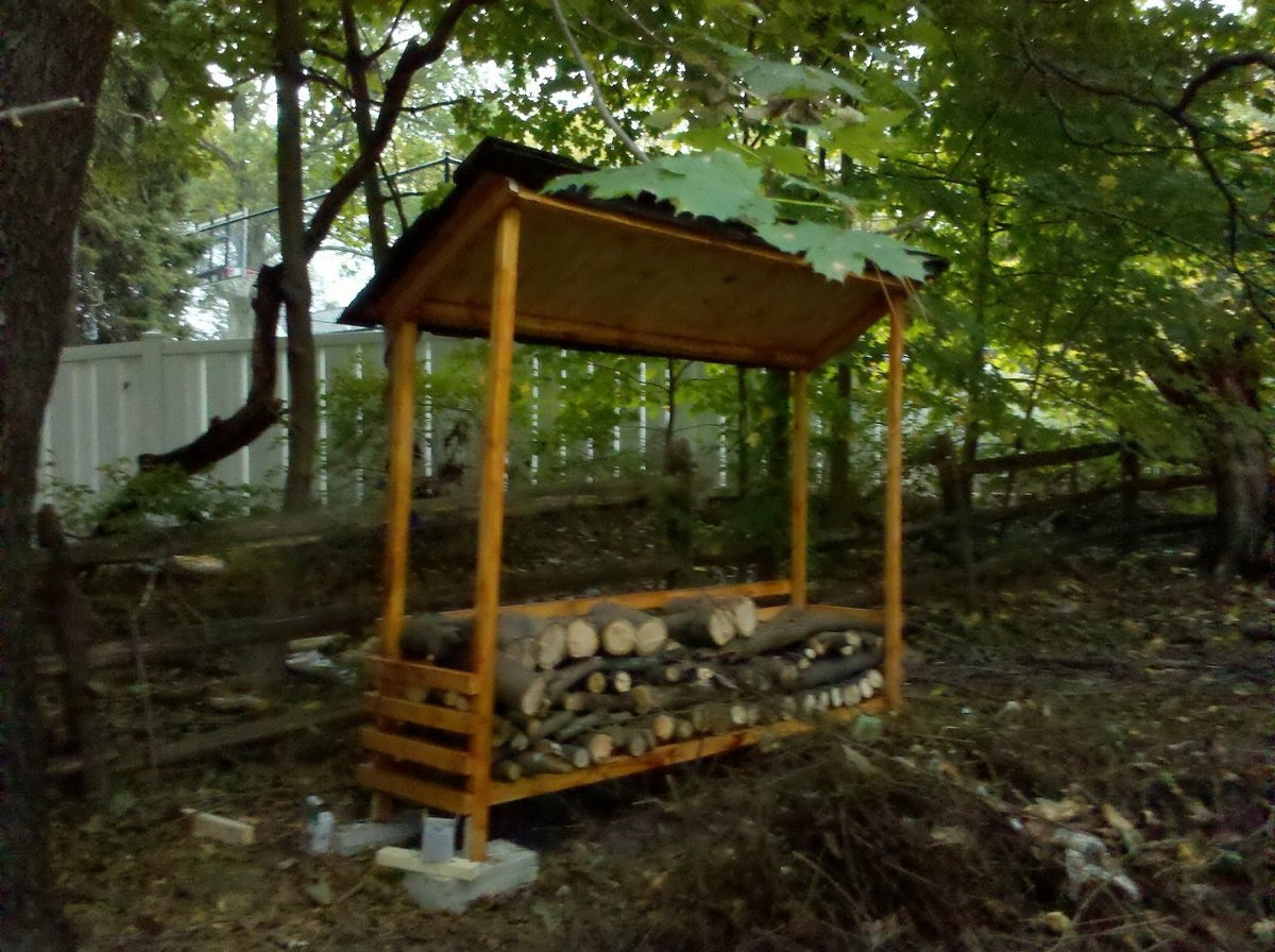 DIY Firewood Storage Shed Plans