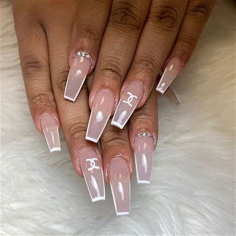 modern french ballerina manicure design ideas aray blog  chic women